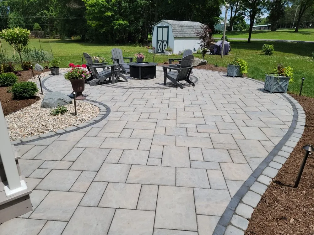 Trusted landscape installation in Endicott, NY by Milton Construction