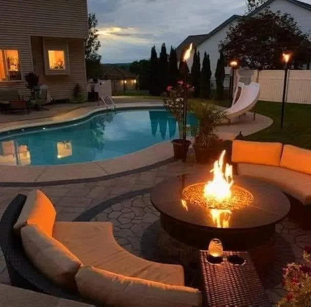 Affordable yard cleanup service with custom design in Endicott, NY by Milton Construction