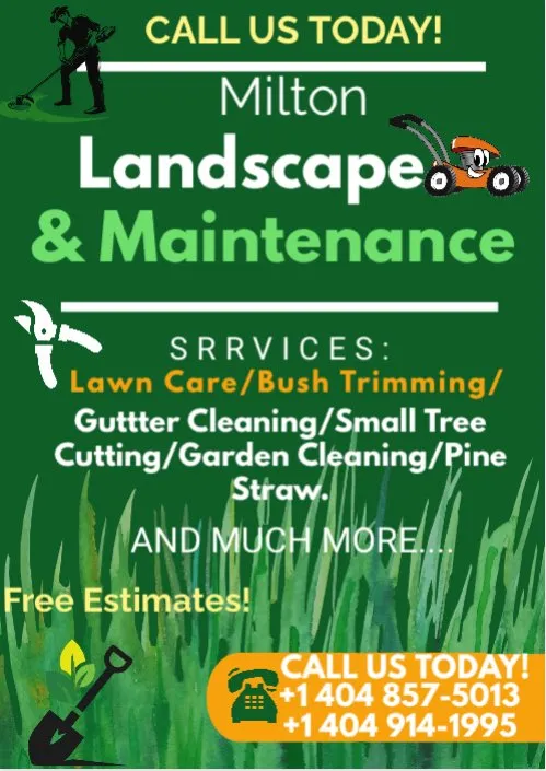 Affordable lawn care service experts serving Doraville, GA - Milton Landscape & Maintnence