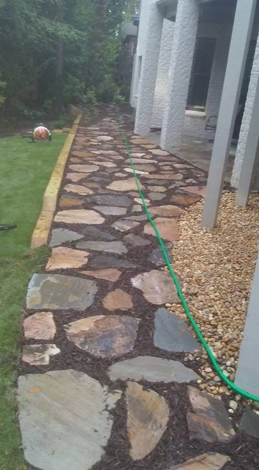 Local landscape installation in Doraville, GA by Milton Landscape & Maintnence