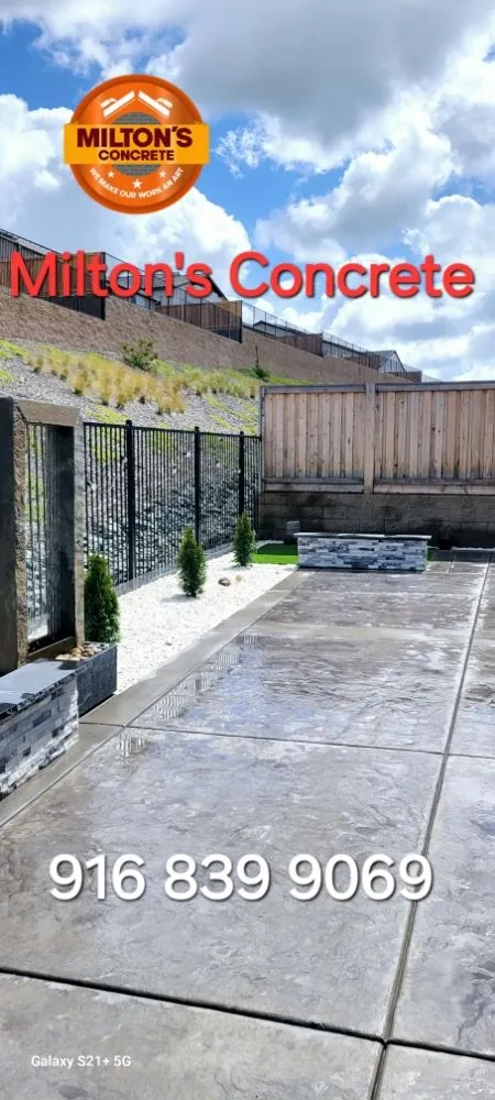 Top-rated yard maintenance in Sacramento, CA - Milton's Cocrete