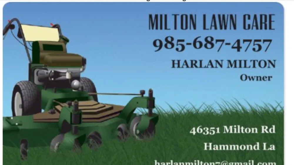Local garden landscaping in Hammond, LA by Milton's Lawn Care