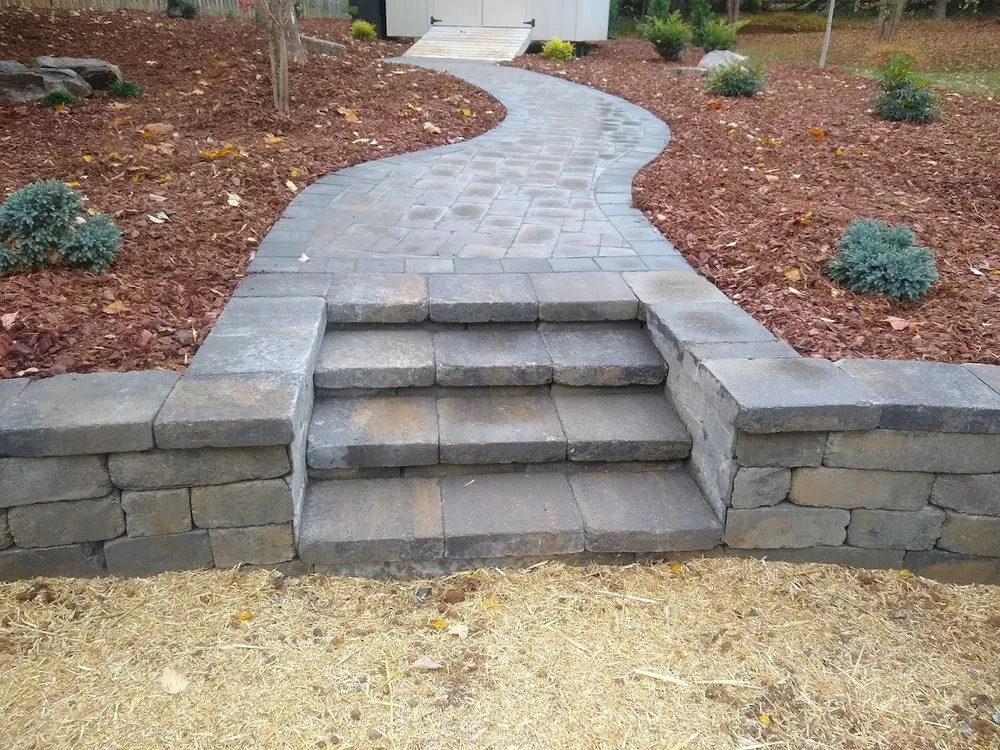 Custom residential landscaping for outdoor upgrades in Greensboro, NC by Mindful Moments Landscaping