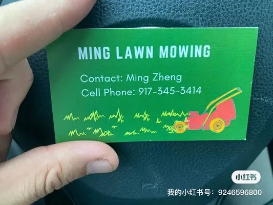 Ming Lawn Mowing Logo