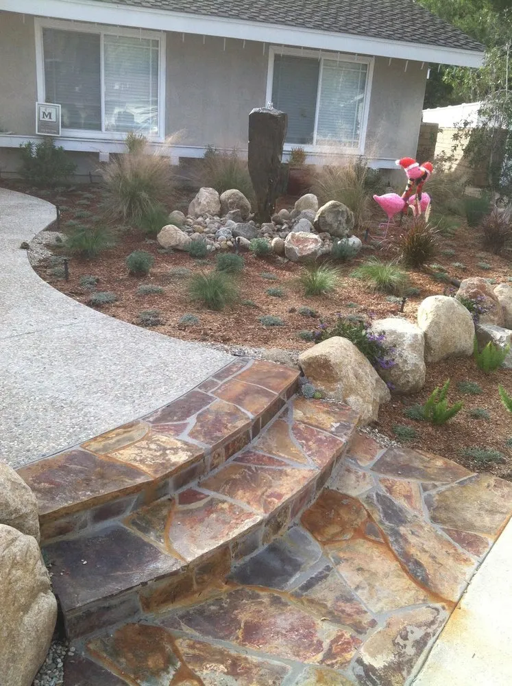 Custom yard maintenance in Mission Viejo, CA - Ming's Earth Design