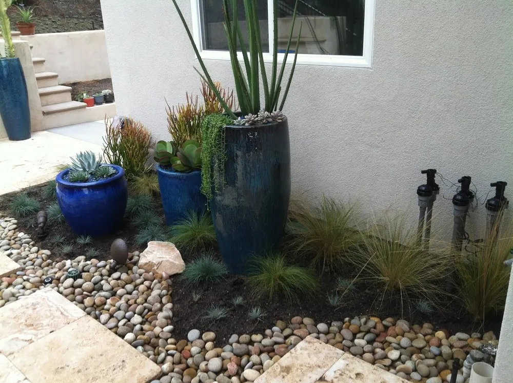 Custom landscaping services with custom design in Mission Viejo, CA by Ming's Earth Design
