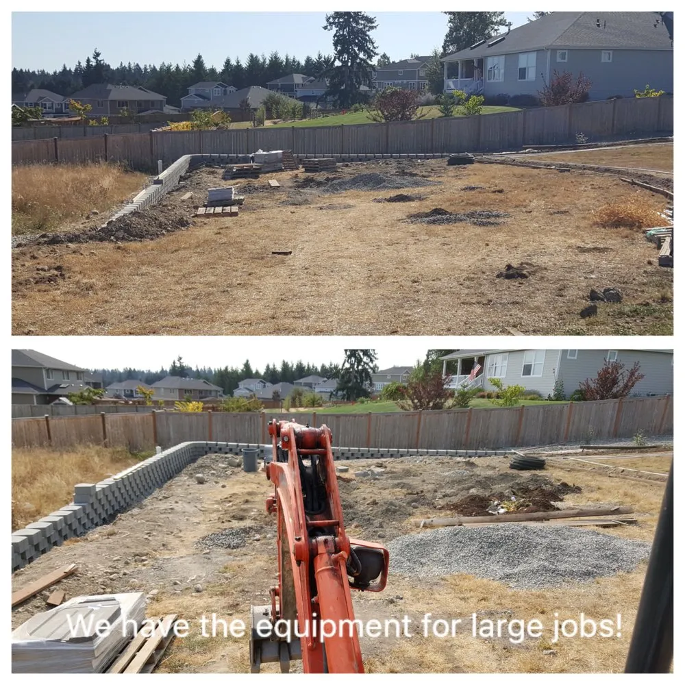 Reliable yard cleanup service for outdoor upgrades in Puyallup, WA by Minh's Landscaping