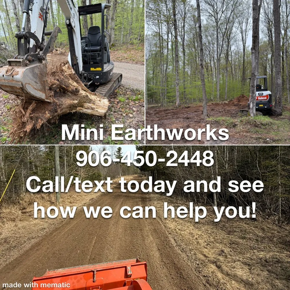 Top-rated yard cleanup service for year-round maintenance across Manistique, MI - Mini Earthworks