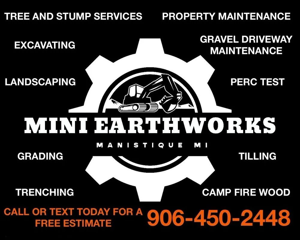 Local landscaping services in Manistique, MI by Mini Earthworks