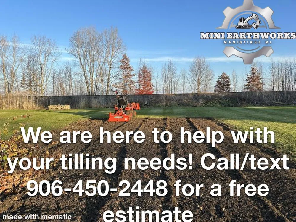 Top-rated residential landscaping in Manistique, MI by Mini Earthworks