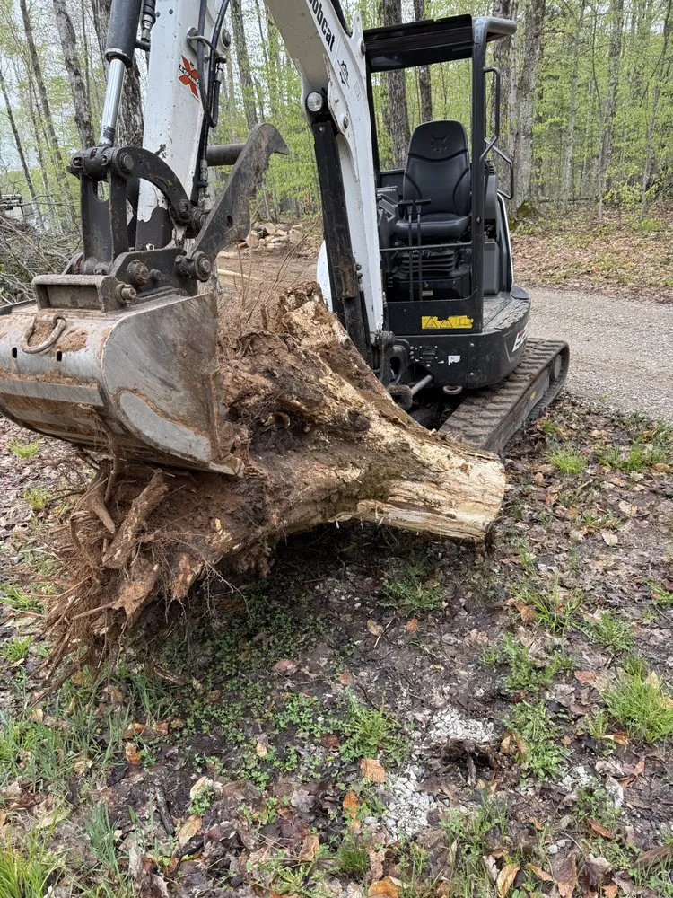 Professional lawn care service in Manistique, MI - Mini Earthworks