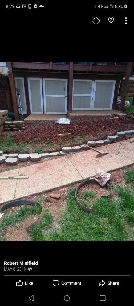 Top-rated landscape installation with custom design in Culpeper, VA by Minifields Services