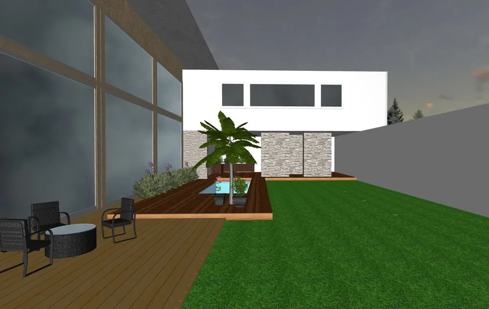 Expert landscape installation in Bloomfield Hills, MI by Minimalsim Design Build