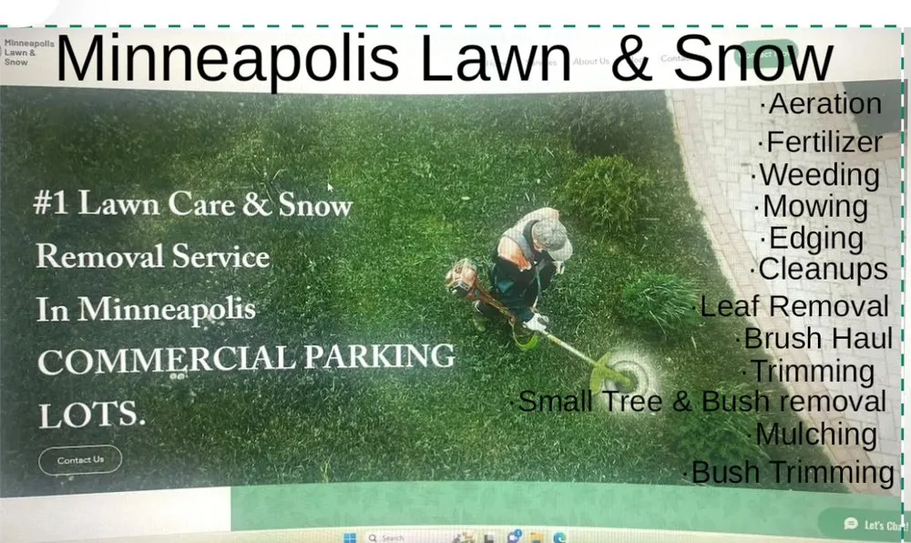Custom lawn care service experts serving Minneapolis, MN - Minneapolis Lawn and Snow