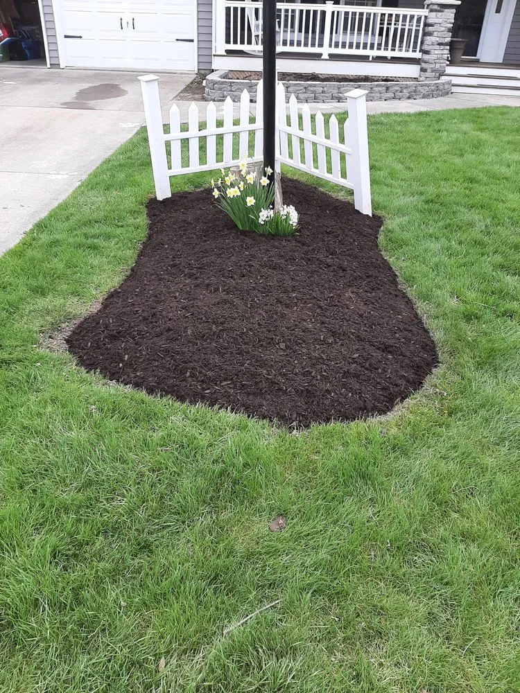 Custom landscape installation in Saint Joe, IN - Minnick Lawn & Landscaping
