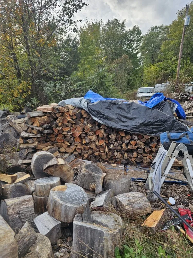 Professional yard maintenance with custom design across Spotsylvania, VA - Minor Family Premium Firewood