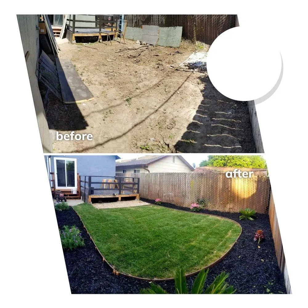 Expert lawn mowing service for beautiful yards in Alameda, CA by Mint Exterior Designs