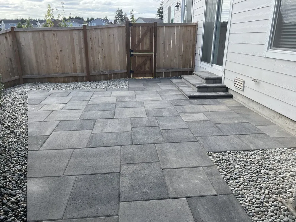 Custom outdoor landscaping for residential properties in Lacey, WA by Mint Landscapes