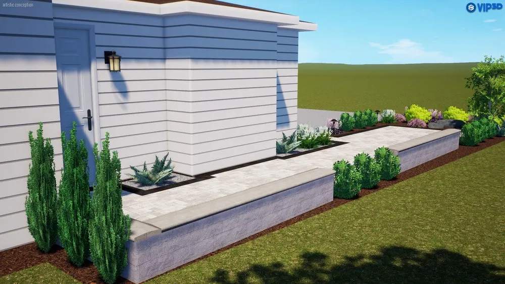 Top-rated outdoor landscaping in Lacey, WA by Mint Landscapes