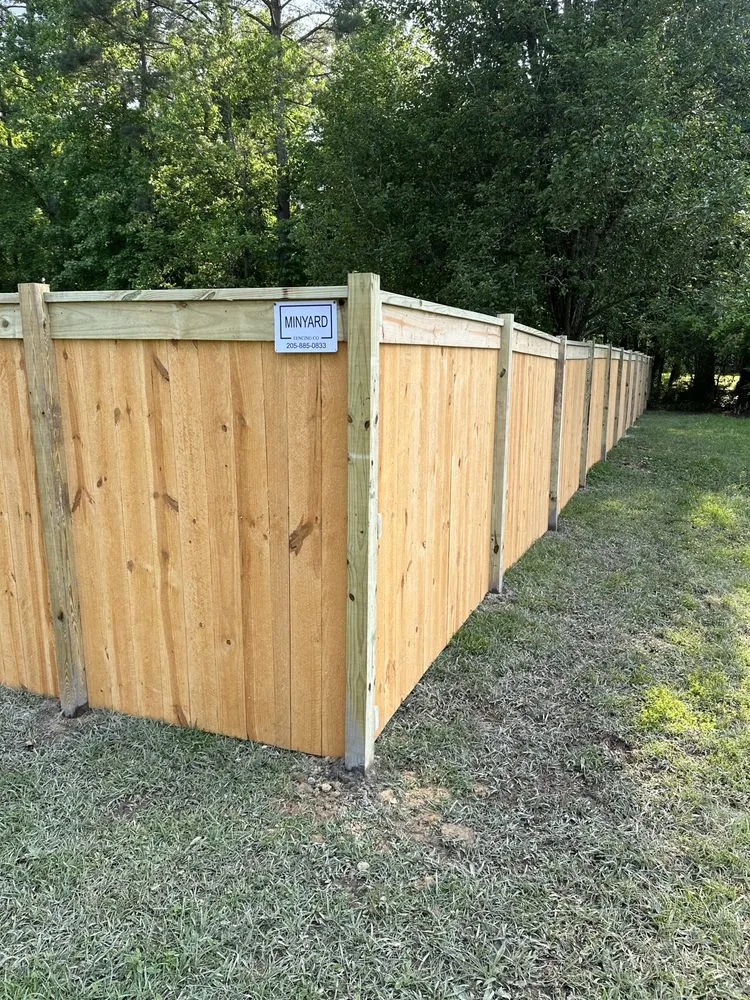 Custom yard cleanup service for homes across Odenville, AL - Minyard Fencing and landscaping