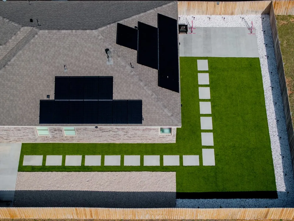 Expert landscape installation in Addison, TX by Mio Home