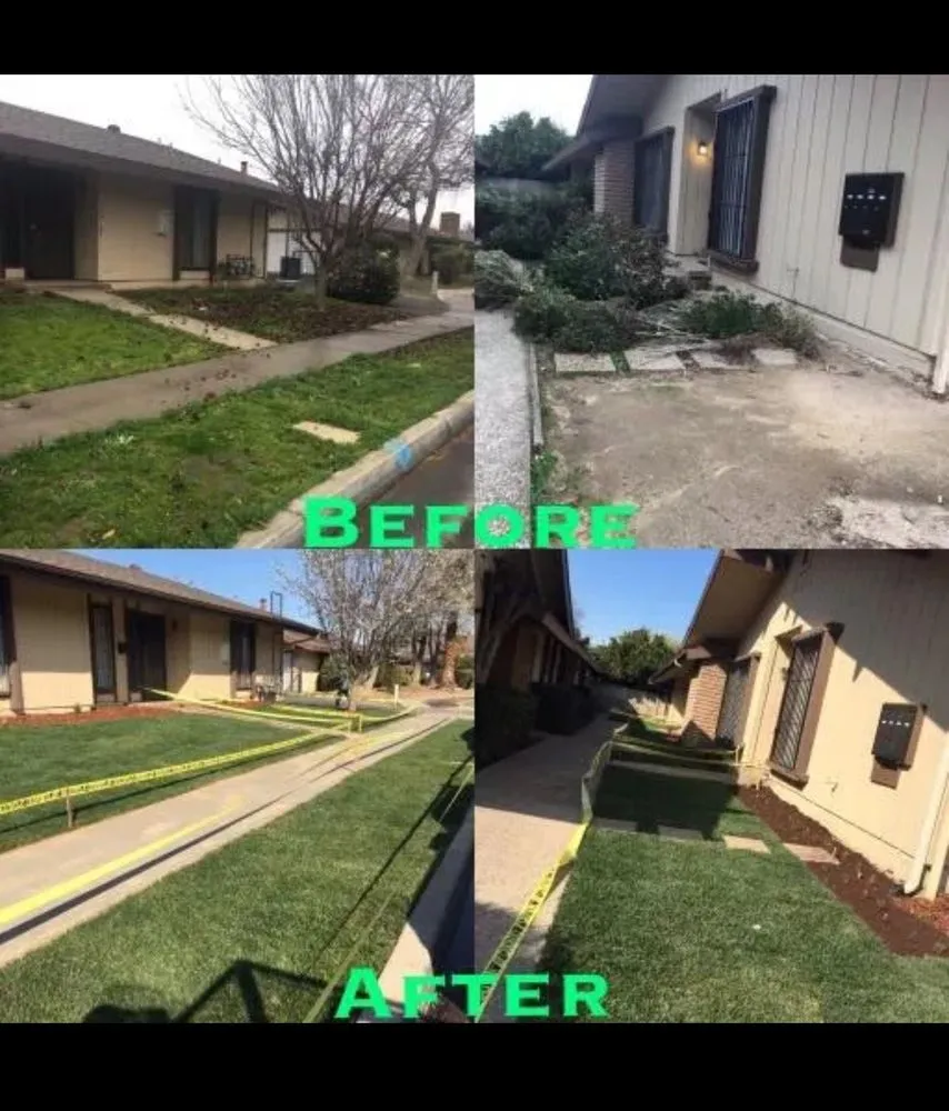 Professional garden landscaping for residential properties in Madera, CA by Miqueas Garden Service