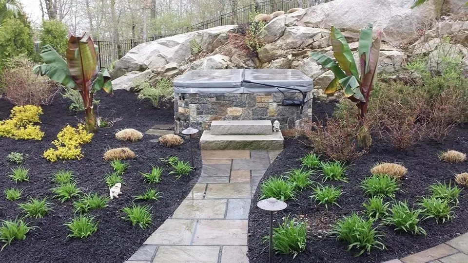 Local garden landscaping for outdoor upgrades in Saddle Brook, NJ by Mirabella Landscape & Construction