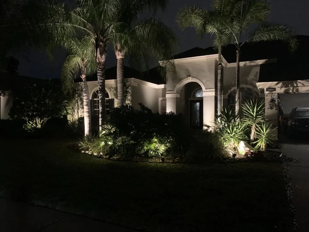 Custom lawn mowing service in Palm Harbor, FL - Mirabellis Lighting & Landscaping