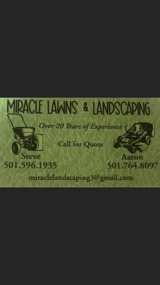 Expert yard cleanup service in Conway, AR - Miracle Lawns & Landscaping