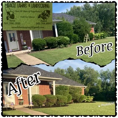Miracle Lawns & Landscaping Logo