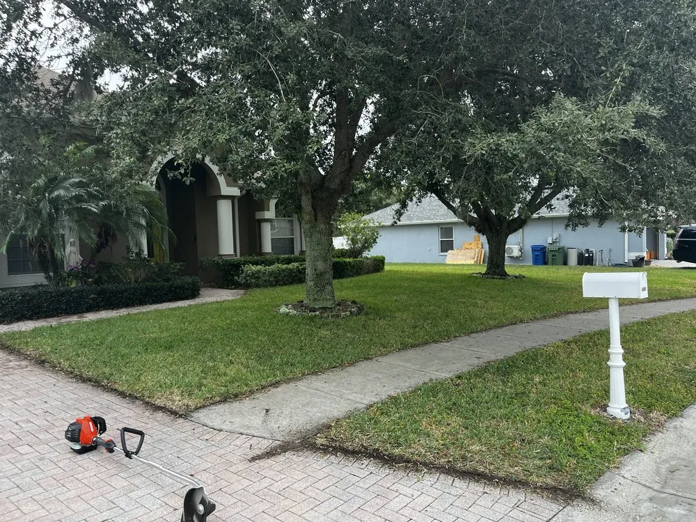 Local landscape installation in Winter Haven, FL by Miracle Lawns