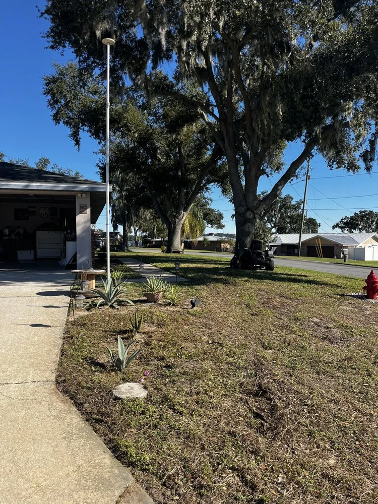 Top-rated outdoor landscaping with custom design in Winter Haven, FL by Miracle Lawns