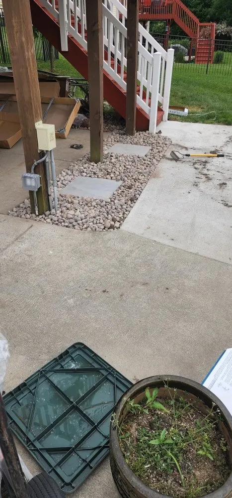 Custom yard cleanup service for year-round maintenance in Lansing, MI by Miracle property maintenance