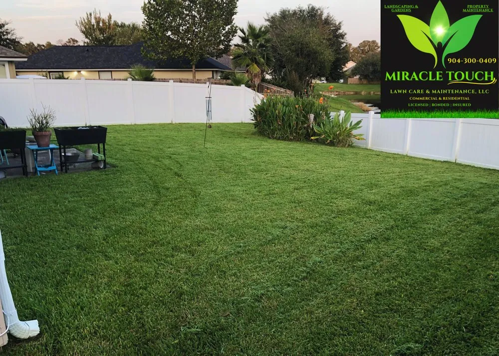 Expert landscape design in Jacksonville, FL - Miracle Touch Property Maintenance