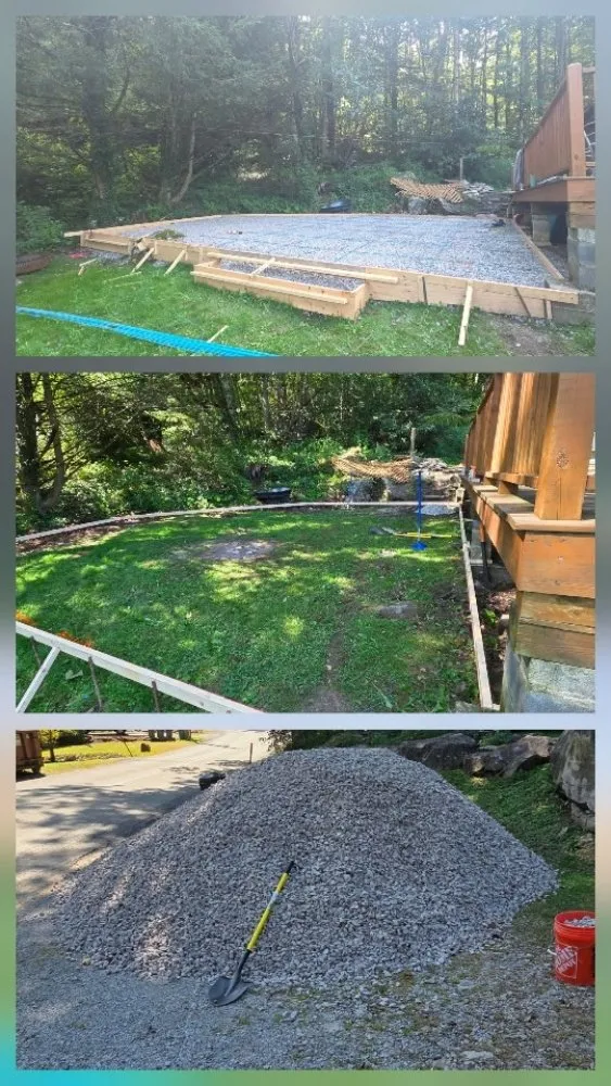 Professional landscape installation for residential properties in Connellsville, PA by Miraculous Clean Up Services
