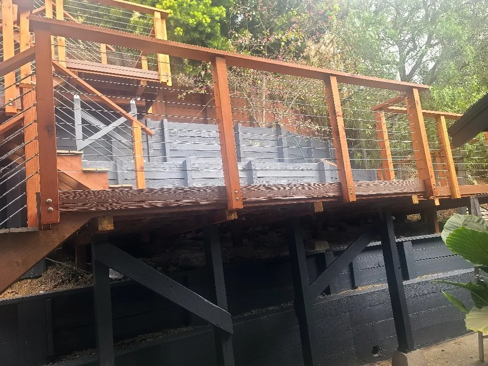 Professional yard cleanup service with custom design in San Pablo, CA by Miranda Landscaping