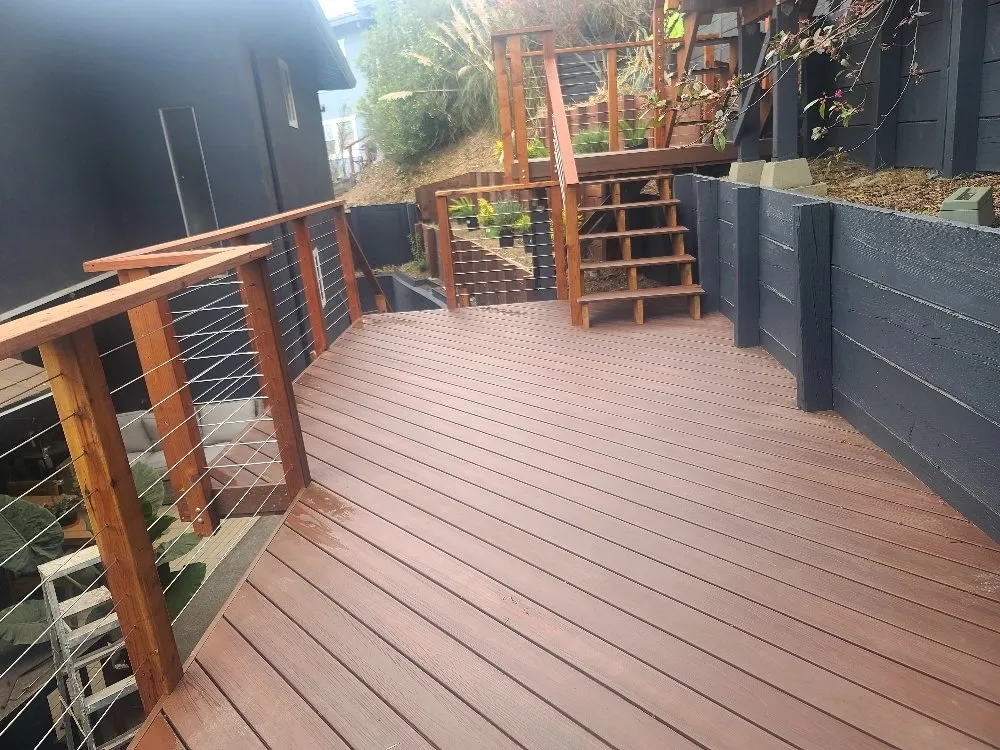 Custom garden landscaping for homes in San Pablo, CA by Miranda Landscaping