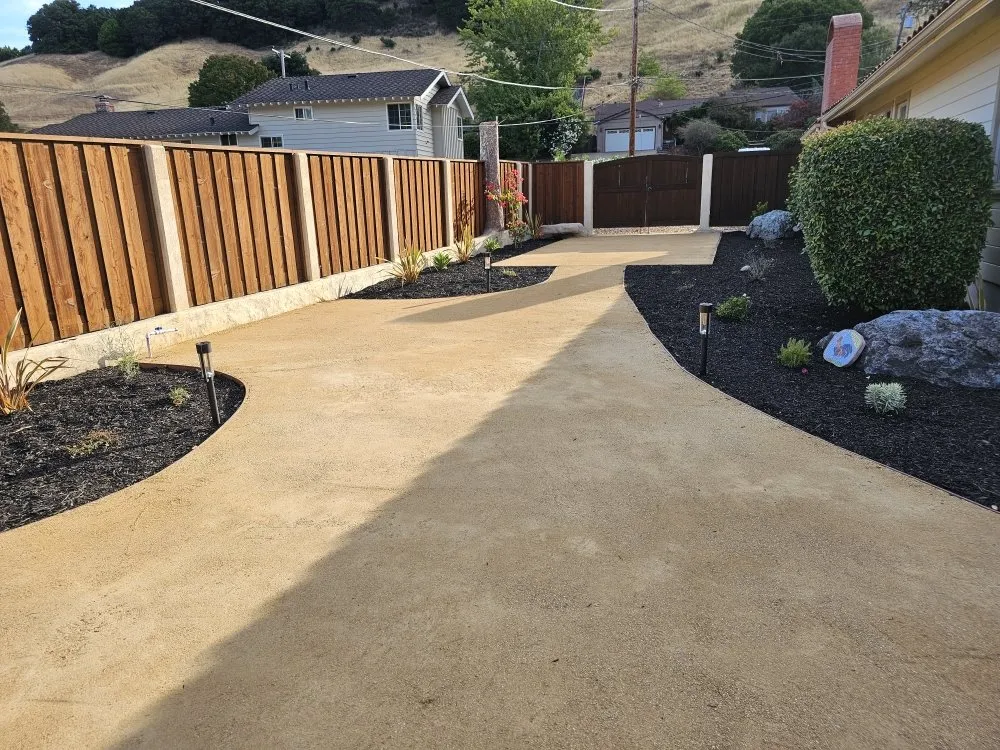 Custom landscape installation for year-round maintenance in San Pablo, CA by Miranda Landscaping