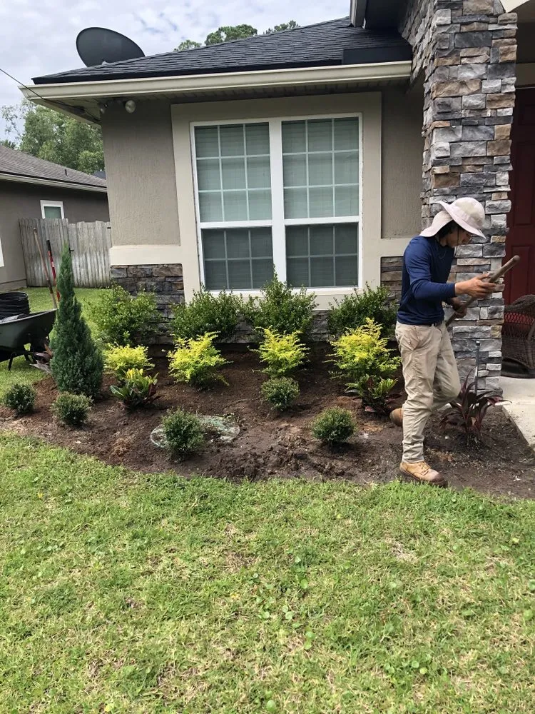 Local landscape installation for beautiful yards across Green Cove Springs, FL - Miranda Landscaping Services