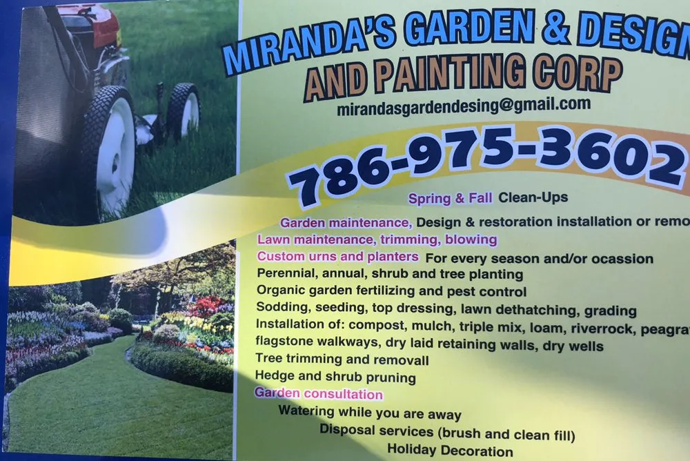 Trusted landscape installation experts serving Miami, FL - Mirandas Garden And Desing