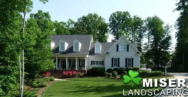 Affordable lawn mowing service for beautiful yards in Fuquay-Varina, NC by Miser Landscaping