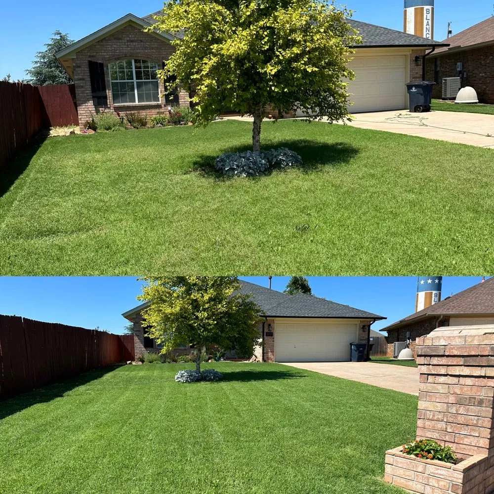 Top-rated lawn care service with custom design across Blanchard, OK - Misfits Construction Services
