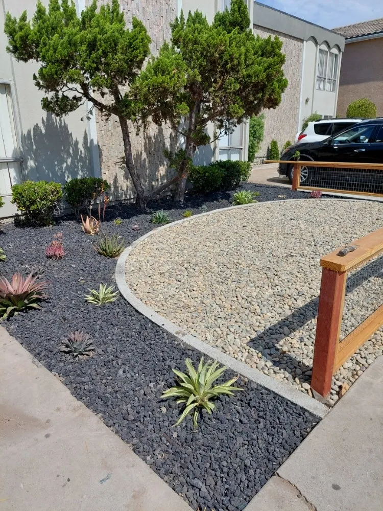 Reliable garden landscaping with custom design in San Diego, CA by Mishek Property Services