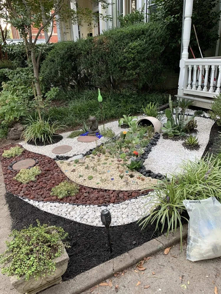 Custom garden landscaping in Richmond, VA - Miss Fix It