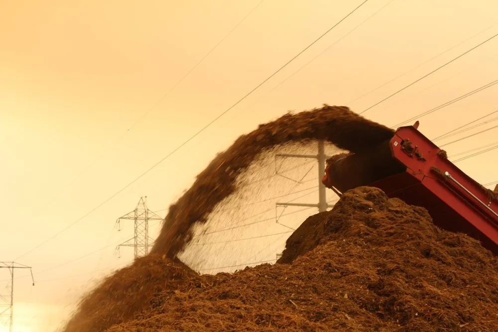 Professional landscape design in Chino, CA by Mission Landscape Companies:Green Waste Recycle Center