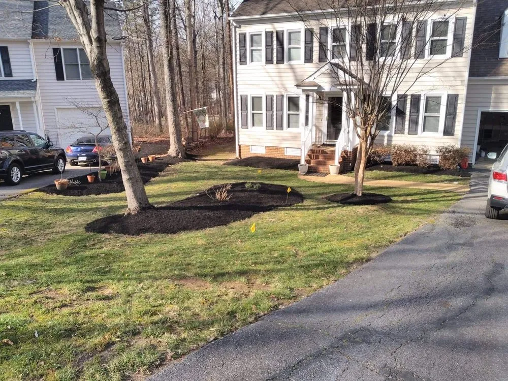 Professional landscape installation for beautiful yards across Midlothian, VA - Mission Lawn Pros