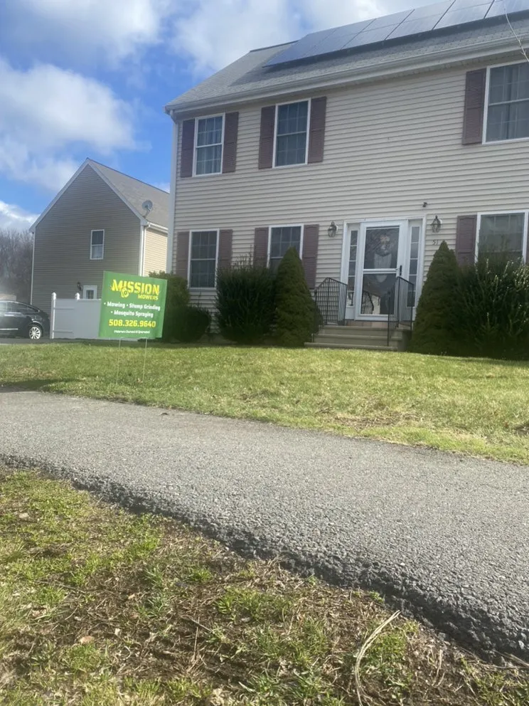 Professional outdoor landscaping near you in Berkley, MA by Mission Mowers