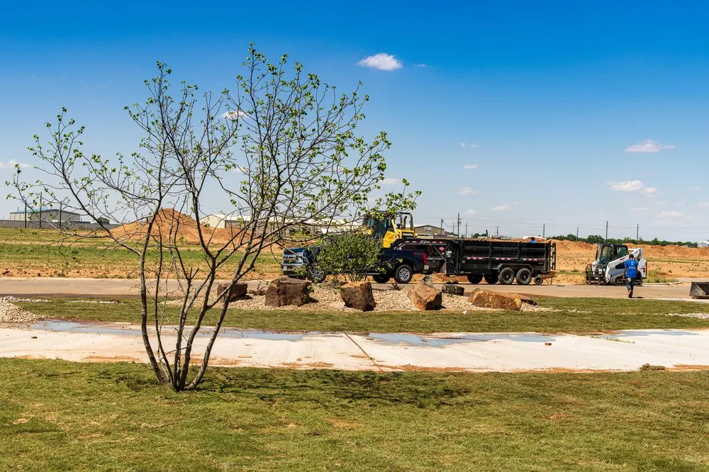 Local outdoor landscaping in Lubbock, TX by Mission Service Companies