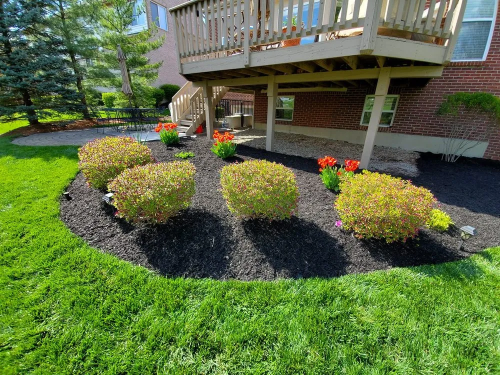 Custom yard cleanup service for residential properties in Hamilton, OH by Mister's Lawn Care & Landscaping