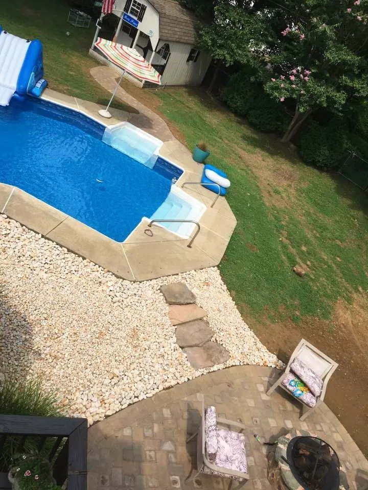 Custom garden landscaping for year-round maintenance in Langhorne, PA by Misty Mountain Landscape